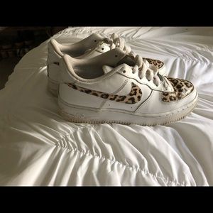 Custom Cheetah Nike Air-force One
